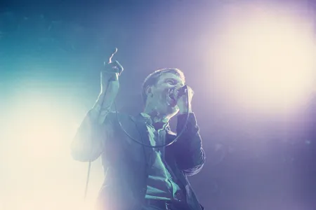 The Walkmen live op Lowlands 2012.