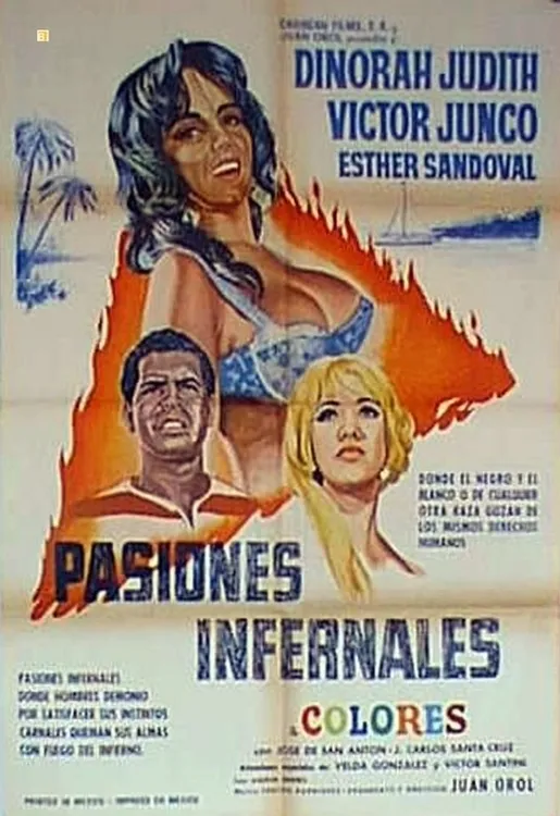 Pasiones infernales poster