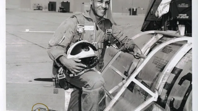 Air Force Captain Ed Dwight, circa 1955