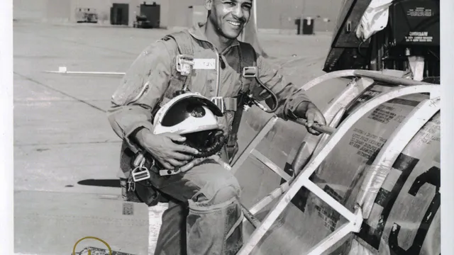 Air Force Captain Ed Dwight, circa 1955