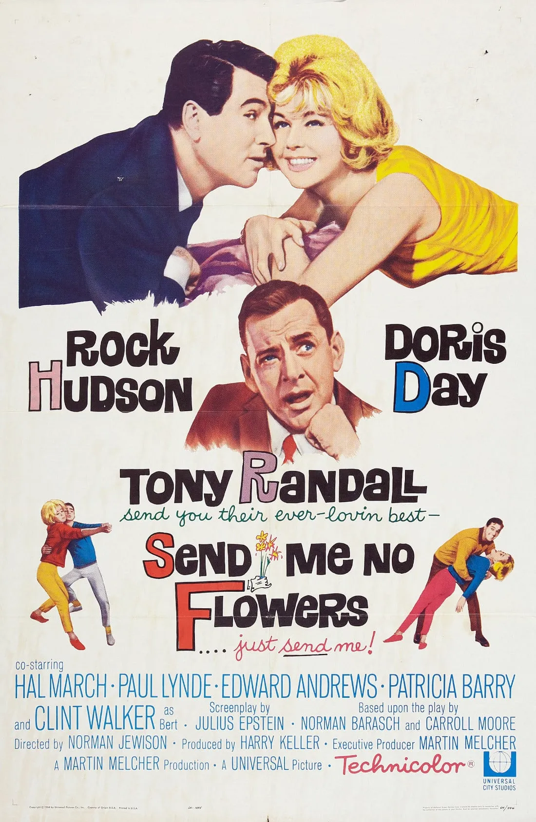 Send Me No Flowers poster