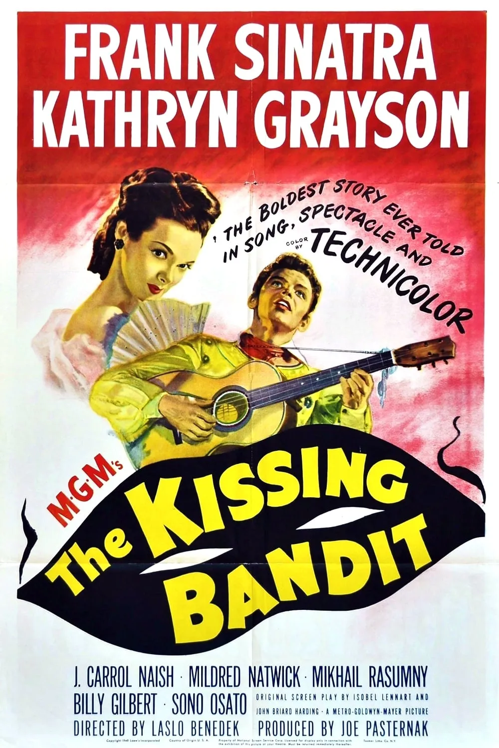 The Kissing Bandit poster