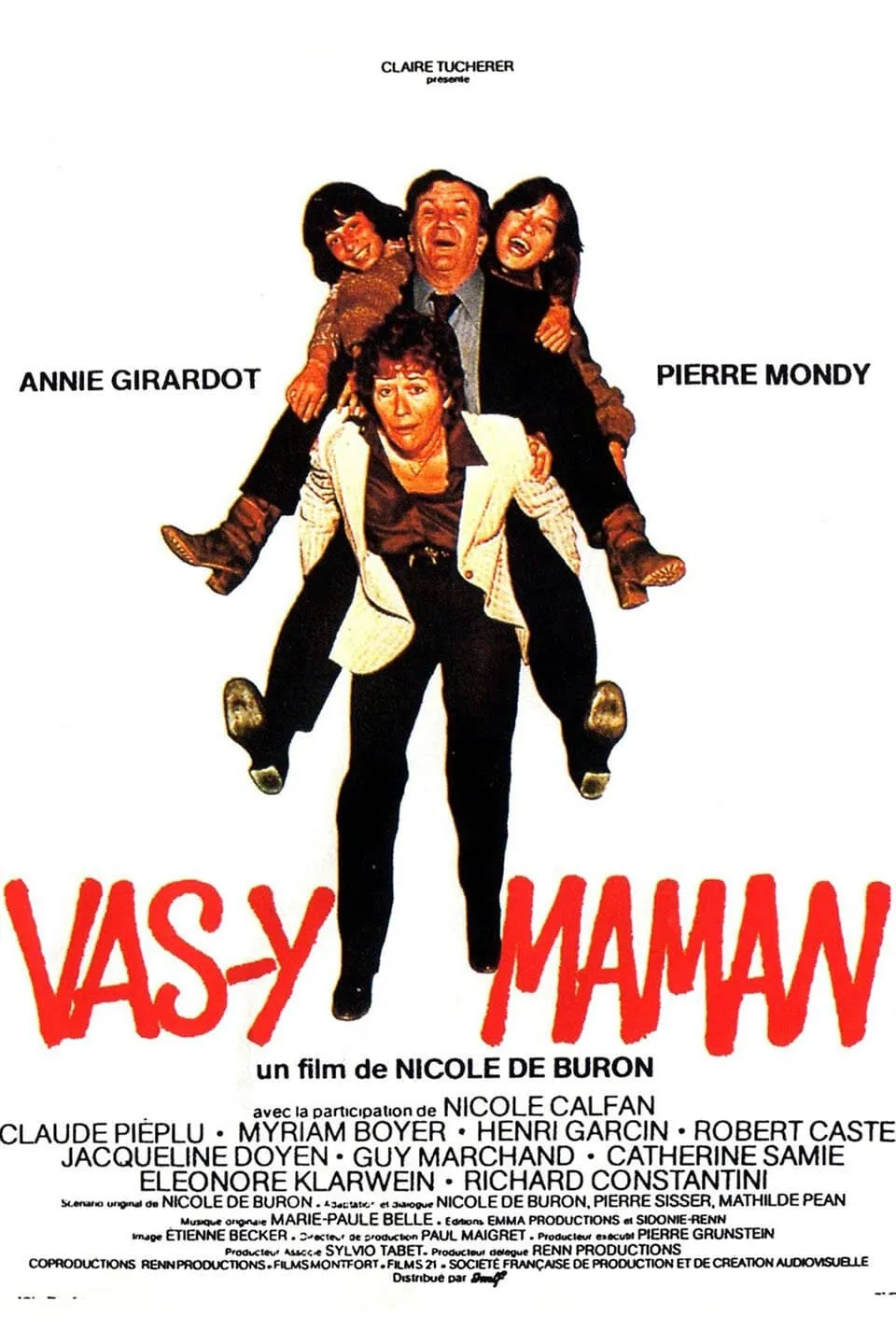 Vas-y maman poster