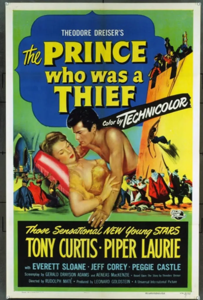 The Prince Who Was a Thief poster