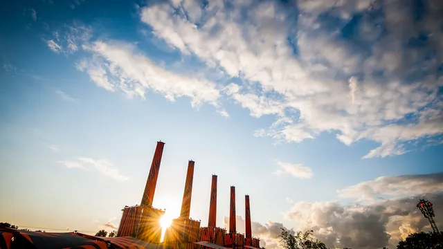 Sunset Over Lowlands 2017