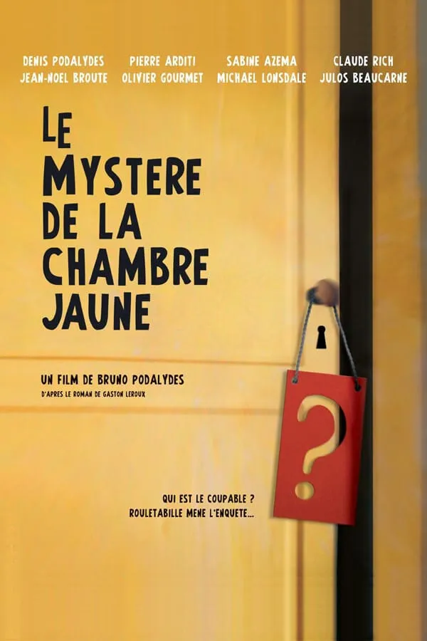 Le mystère de la chambre jaune poster