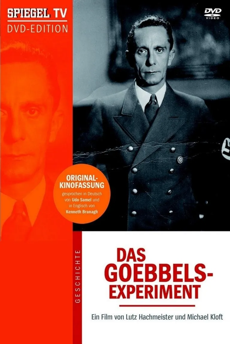 Das Goebbels Experiment poster