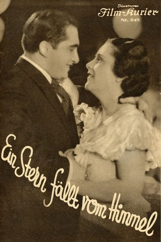 Ein Stern fällt vom Himmel poster