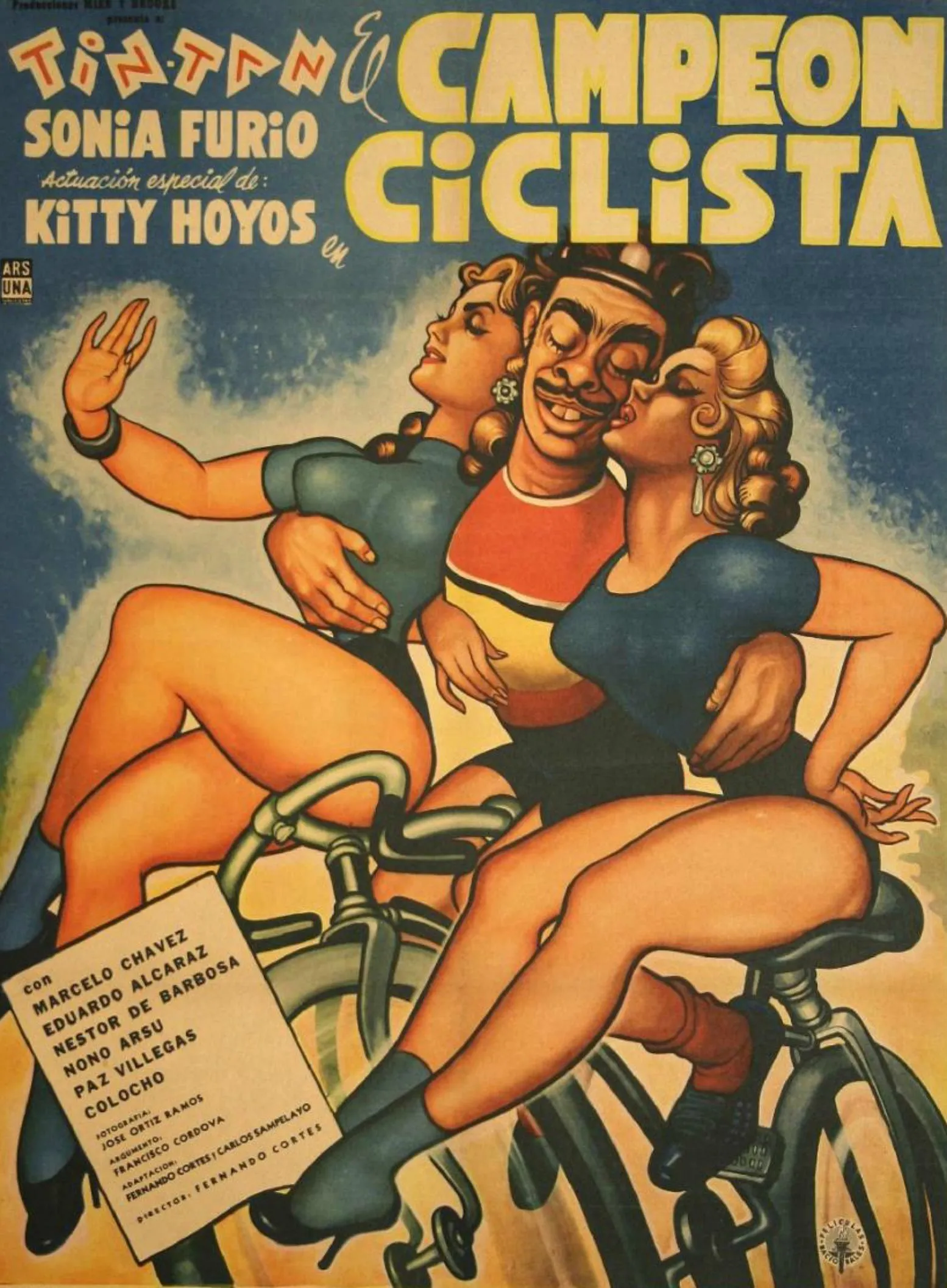 El Campeón ciclista poster