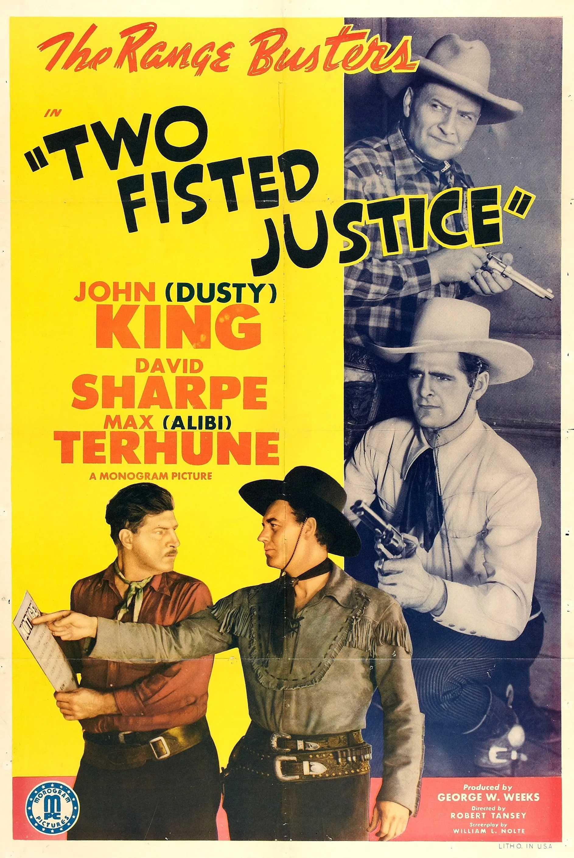 Two Fisted Justice poster