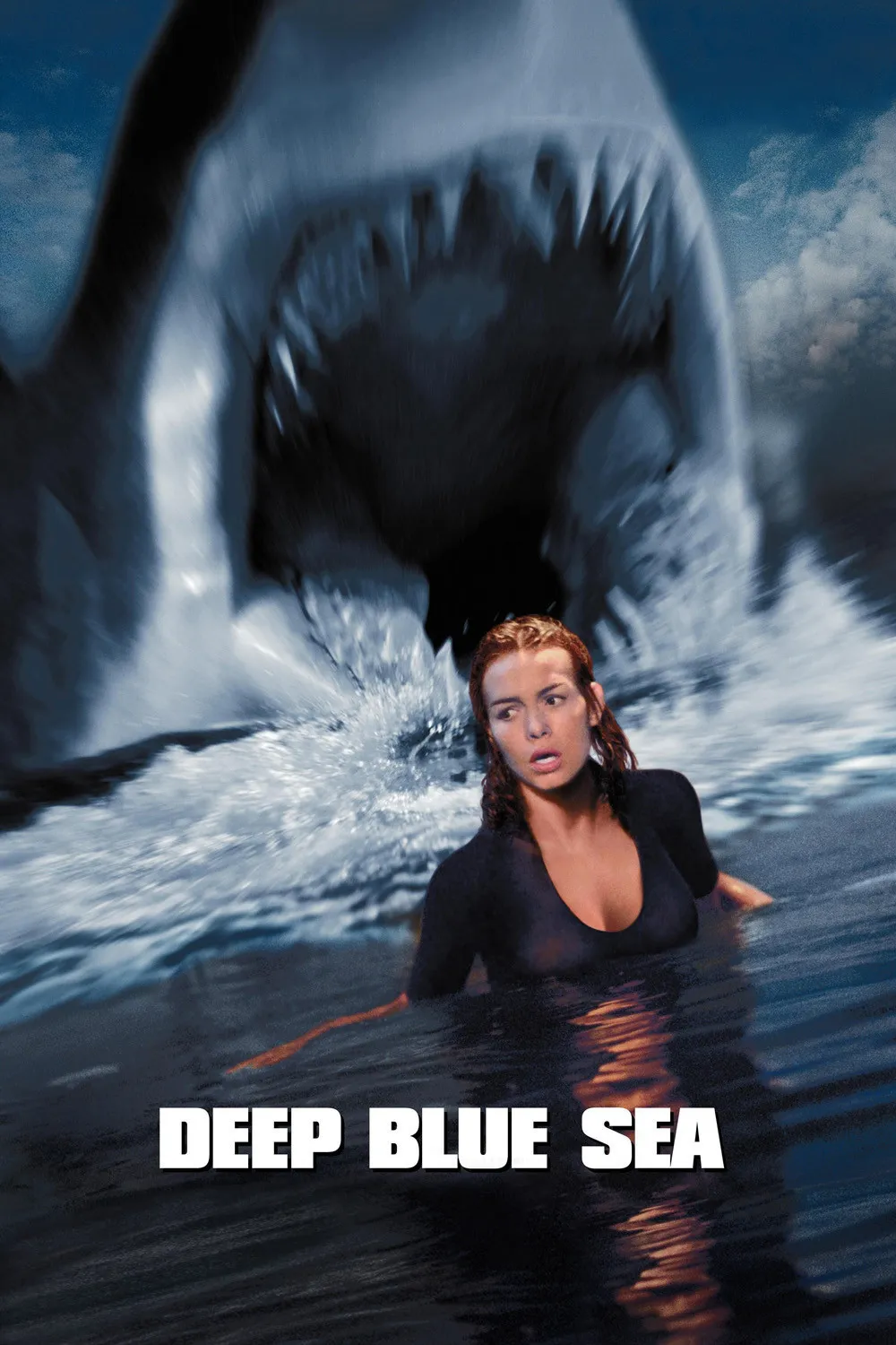 Deep Blue Sea poster