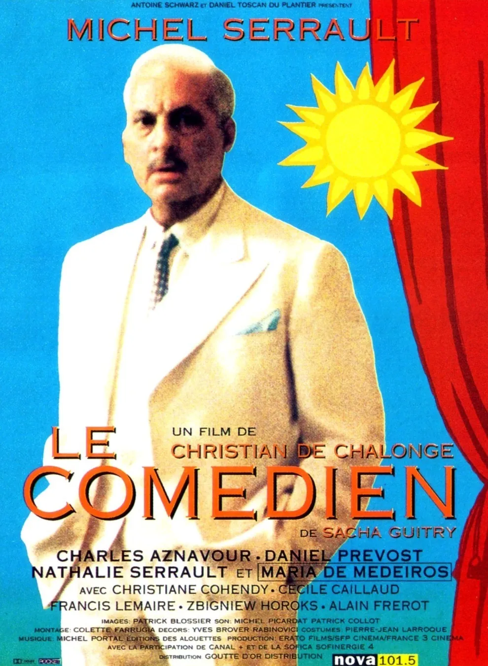 Le comédien poster