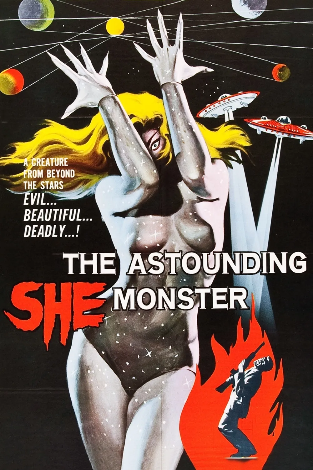 The Astounding She-monster poster