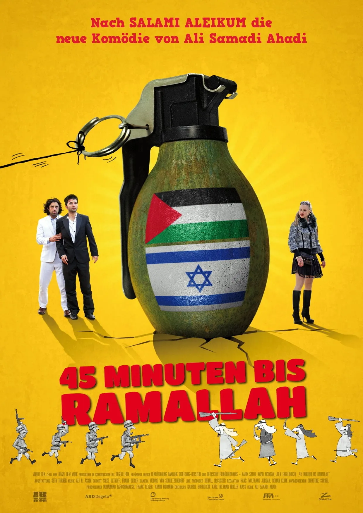 45 Minuten bis Ramallah poster
