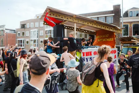 Rave voor de Rafelranden in Utrecht, 6 mei 2023