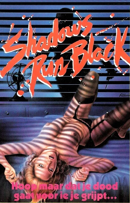 Shadows Run Black poster