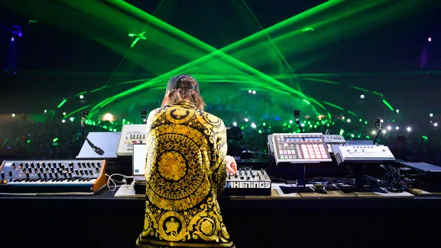 Reinier Zonneveld tijdens zijn Awakenings set op ADE21