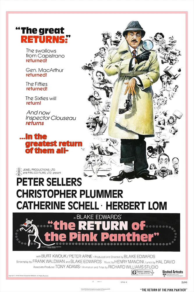 The Return of the Pink Panther poster