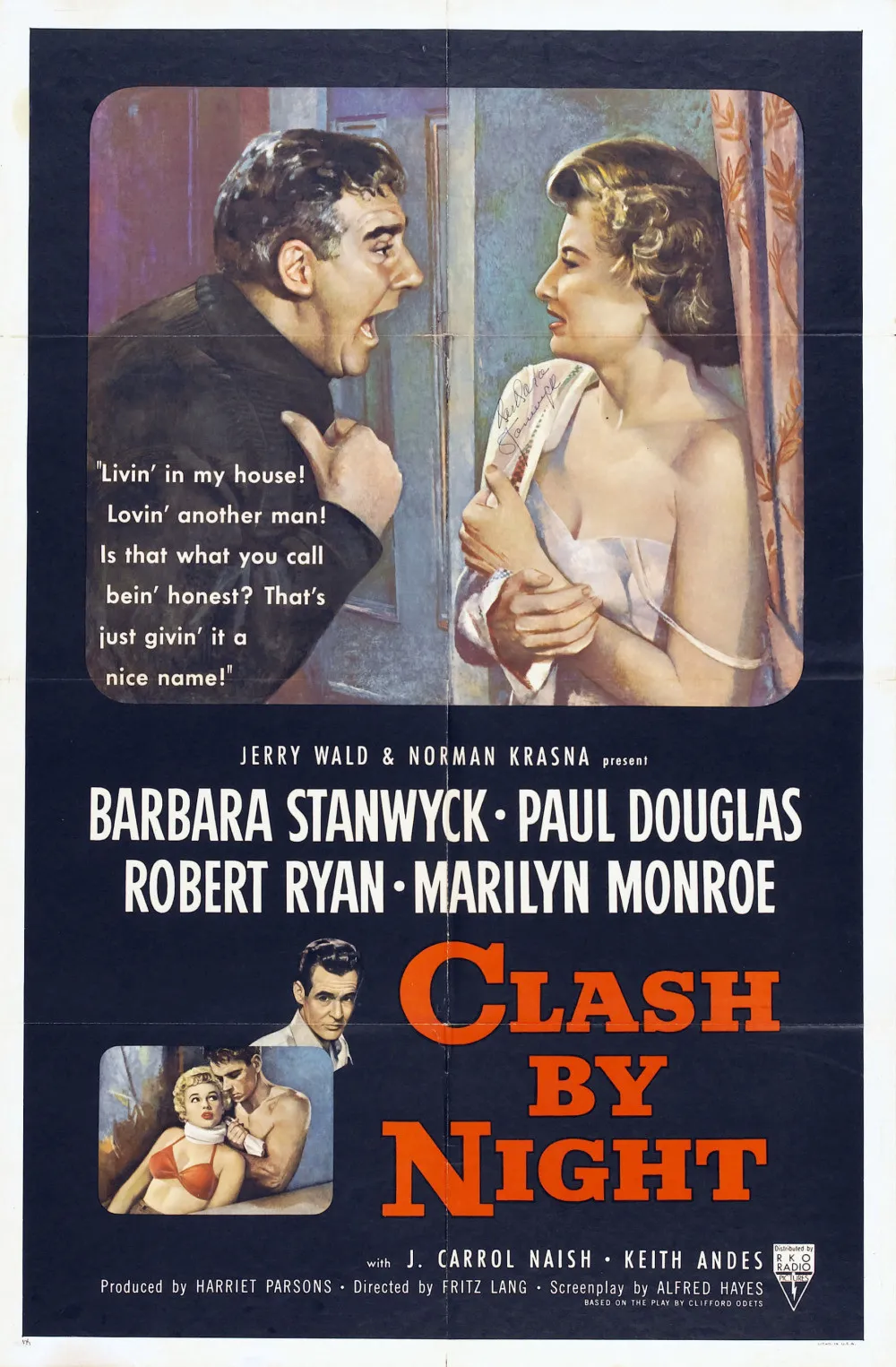 Clash By Night poster