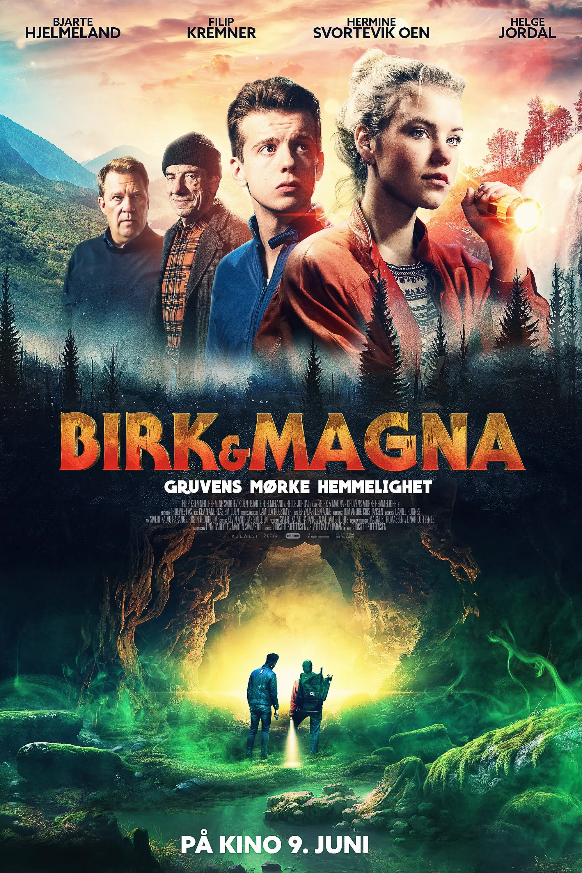 Birk & Magna - het geheim van de mijn poster