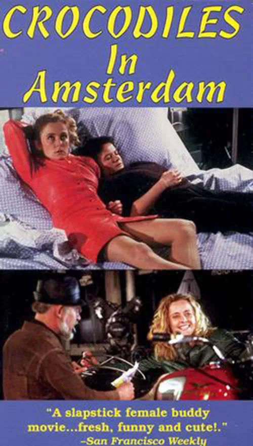 Krokodillen in Amsterdam poster