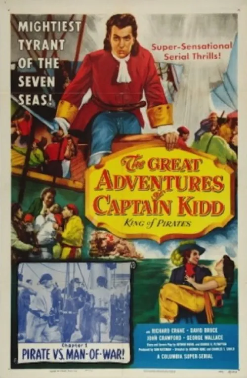 The Great Adventures of Captain Kidd poster