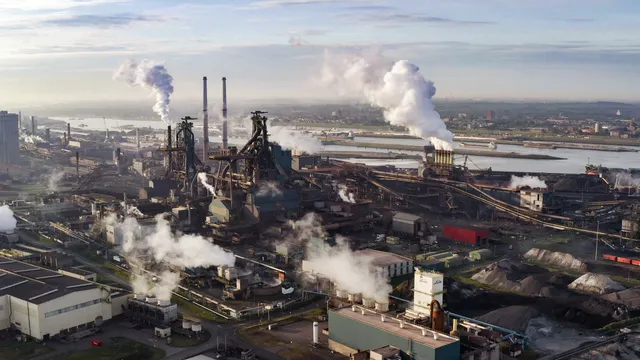 De fabriek van Tata Steel
