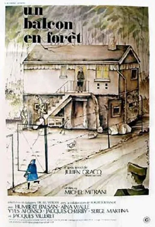 Un balcon en fôret poster