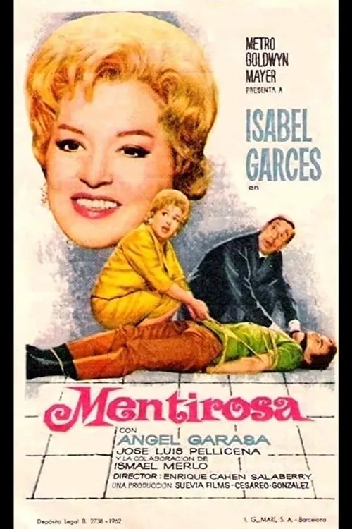 Mentirosa poster