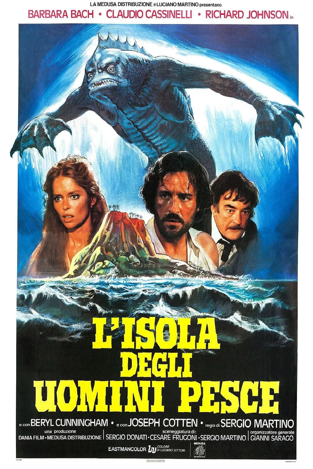 L'isola degli uomini pesci poster