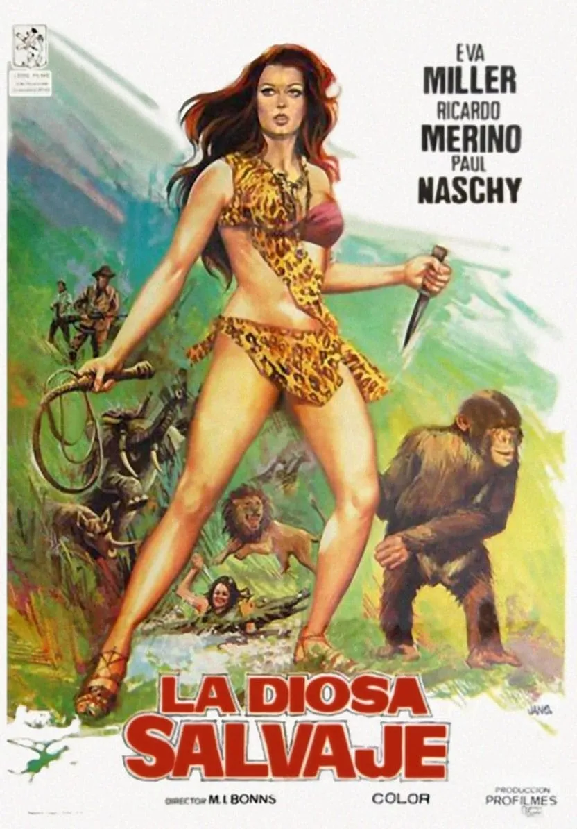 La Diosa salvaje poster