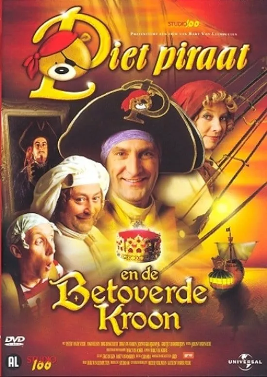 Piet Piraat en de betoverde kroon poster