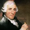 Joseph Haydn met het titelblad van Die Schöpfung
