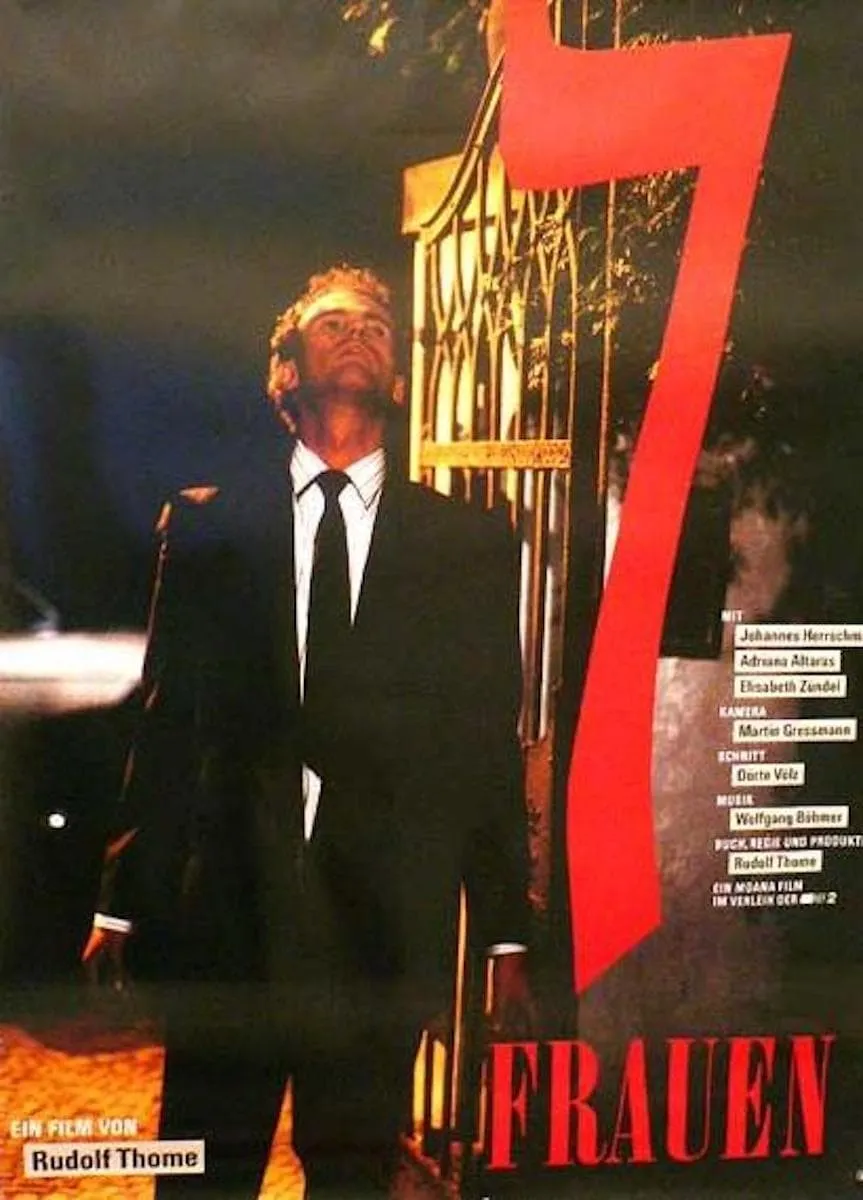 Sieben Frauen poster