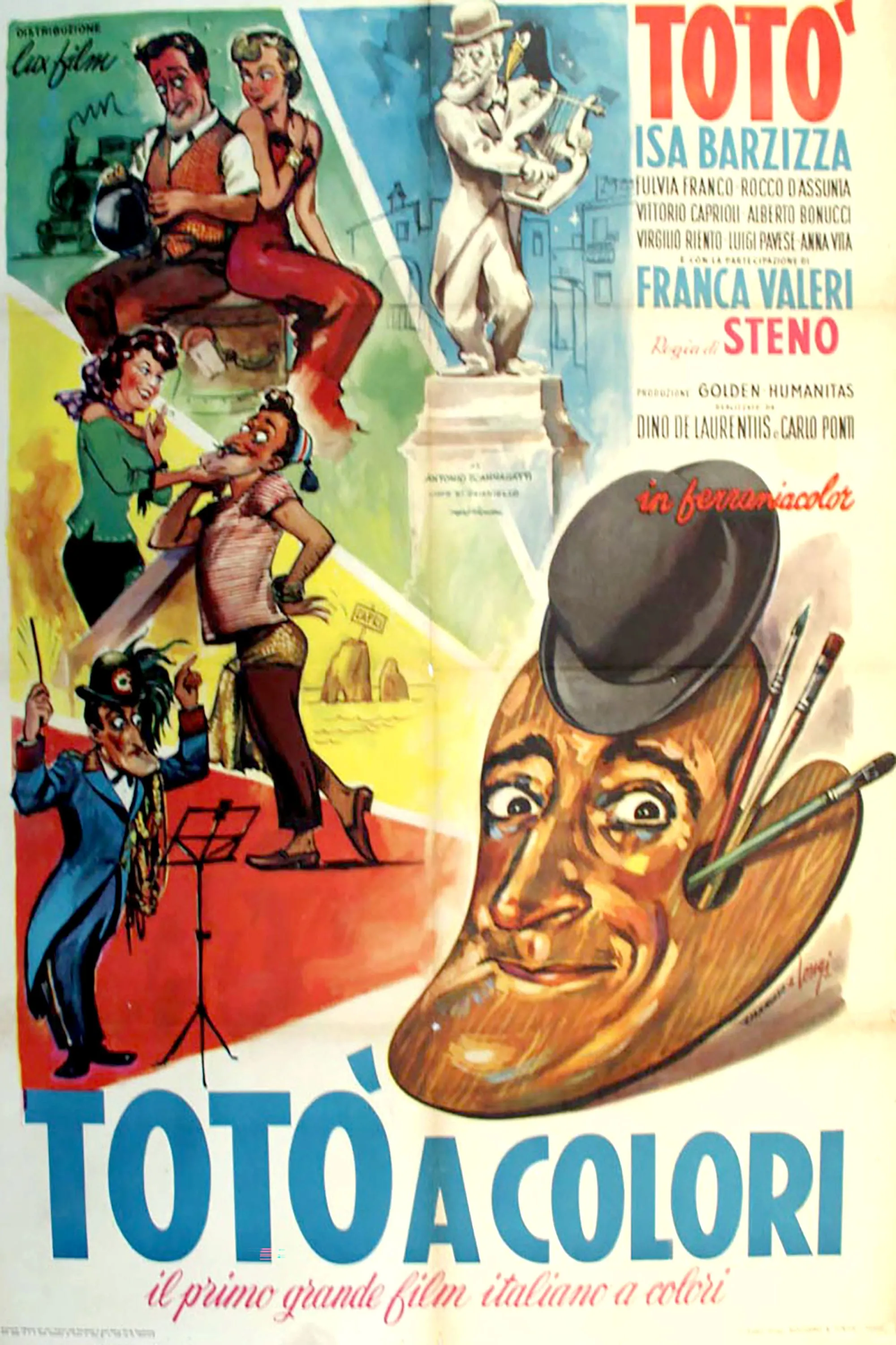Totò a colori poster