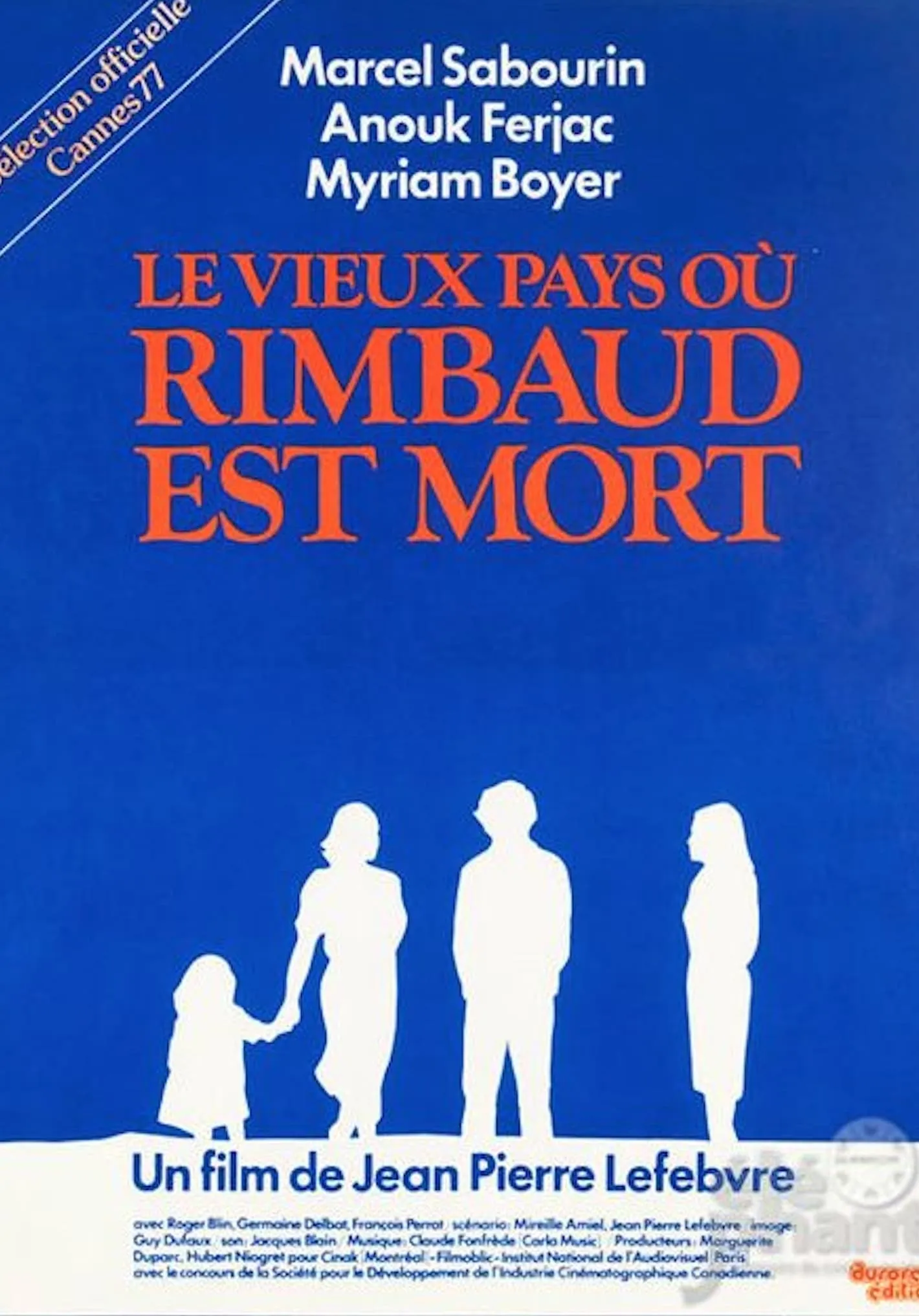 Le vieux pays où Rimbaud est mort poster