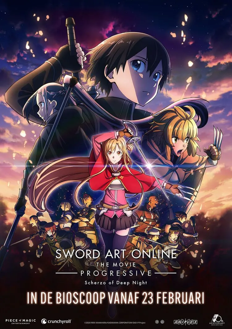 Sword Art Online the Movie -Progressive- Scherzo of Deep Night poster