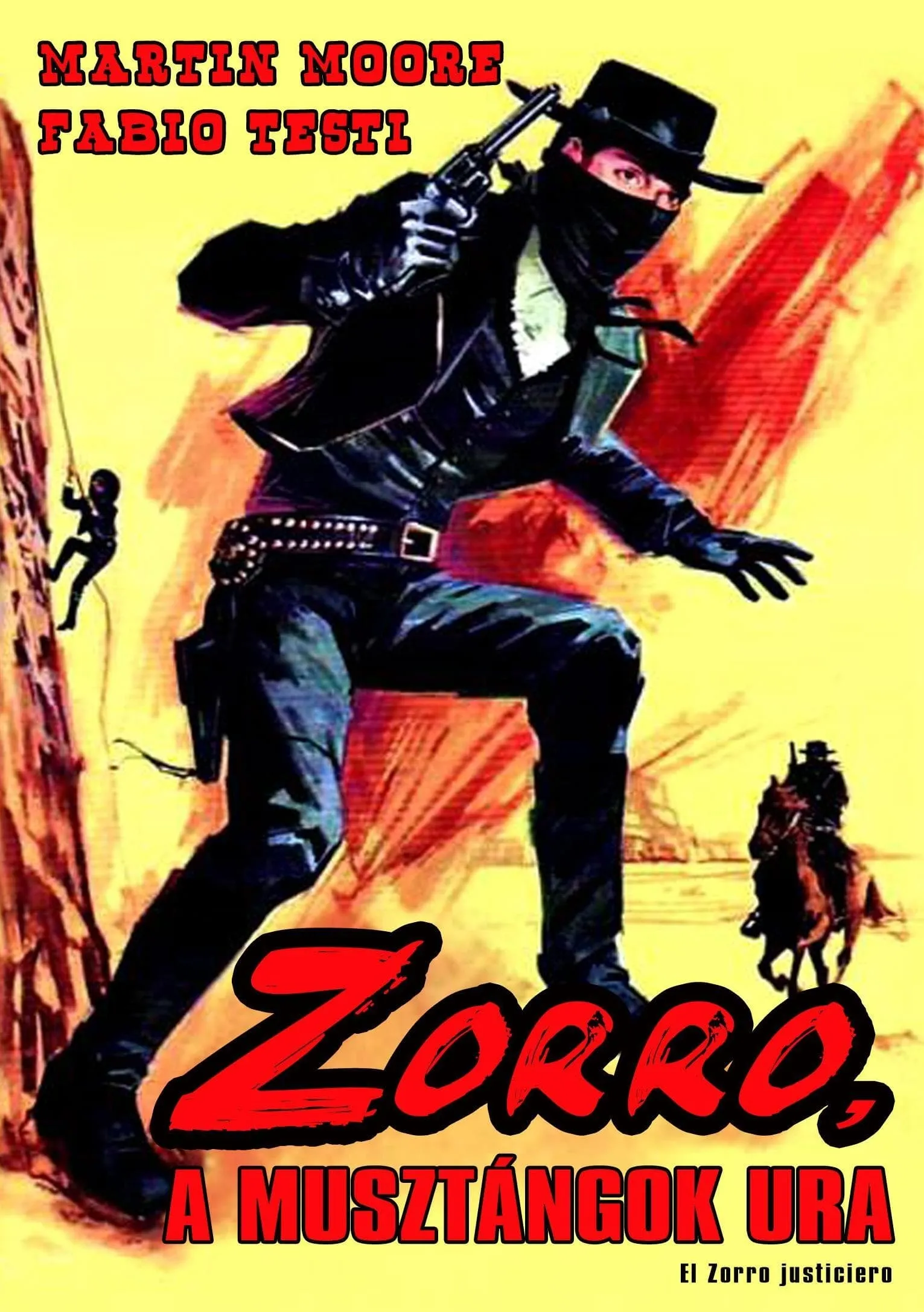 El Zorro justiciero poster