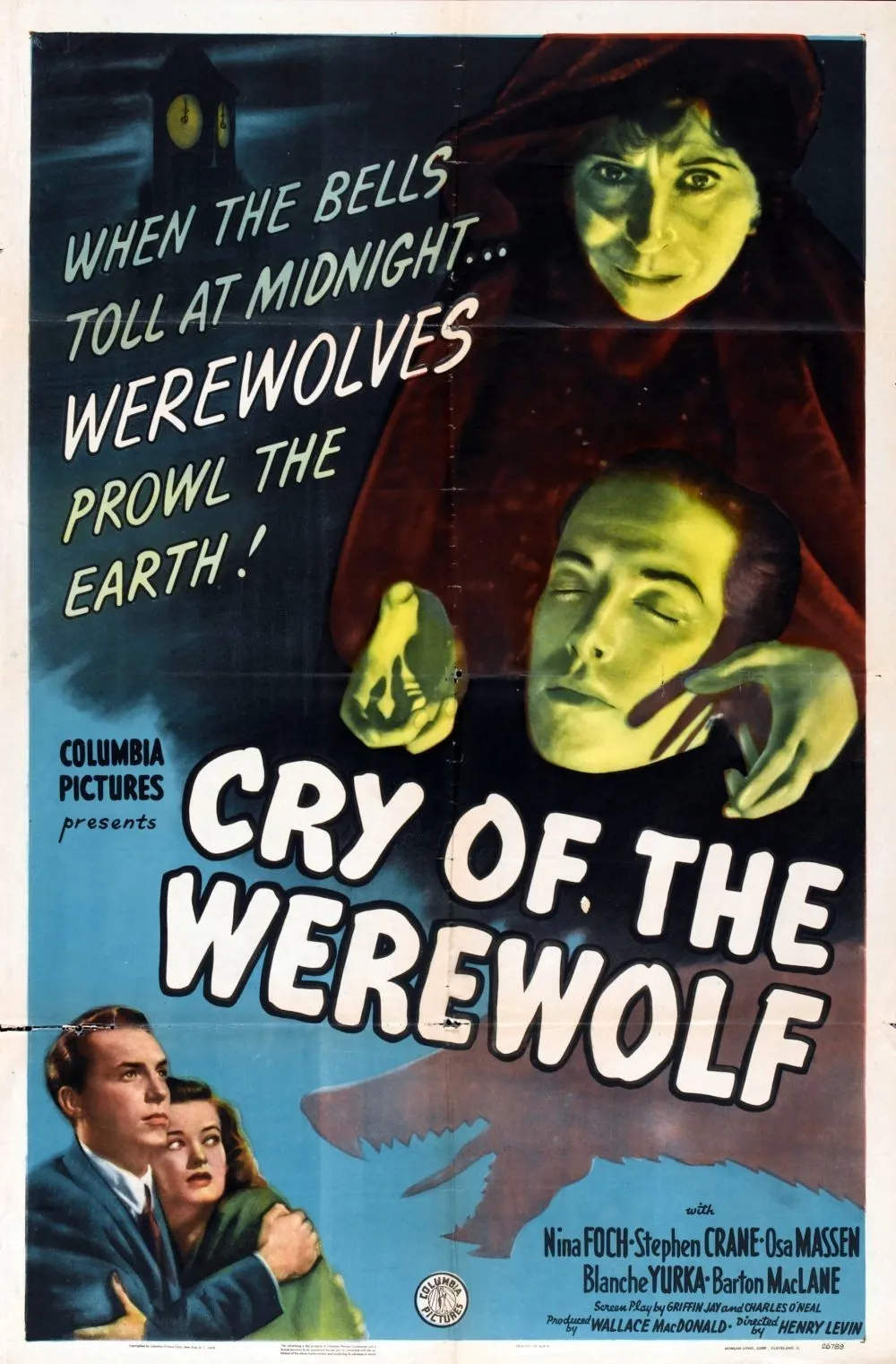 Cry of the Werewolf poster