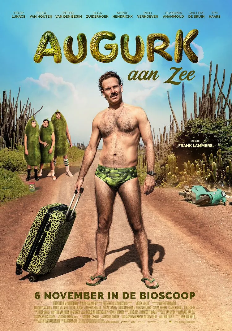 Augurk aan zee poster
