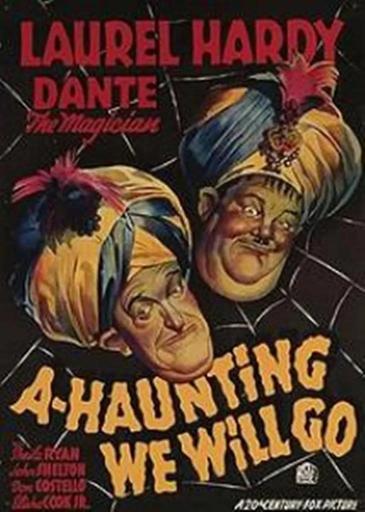Laurel & Hardy: A-Haunting We Will Go poster
