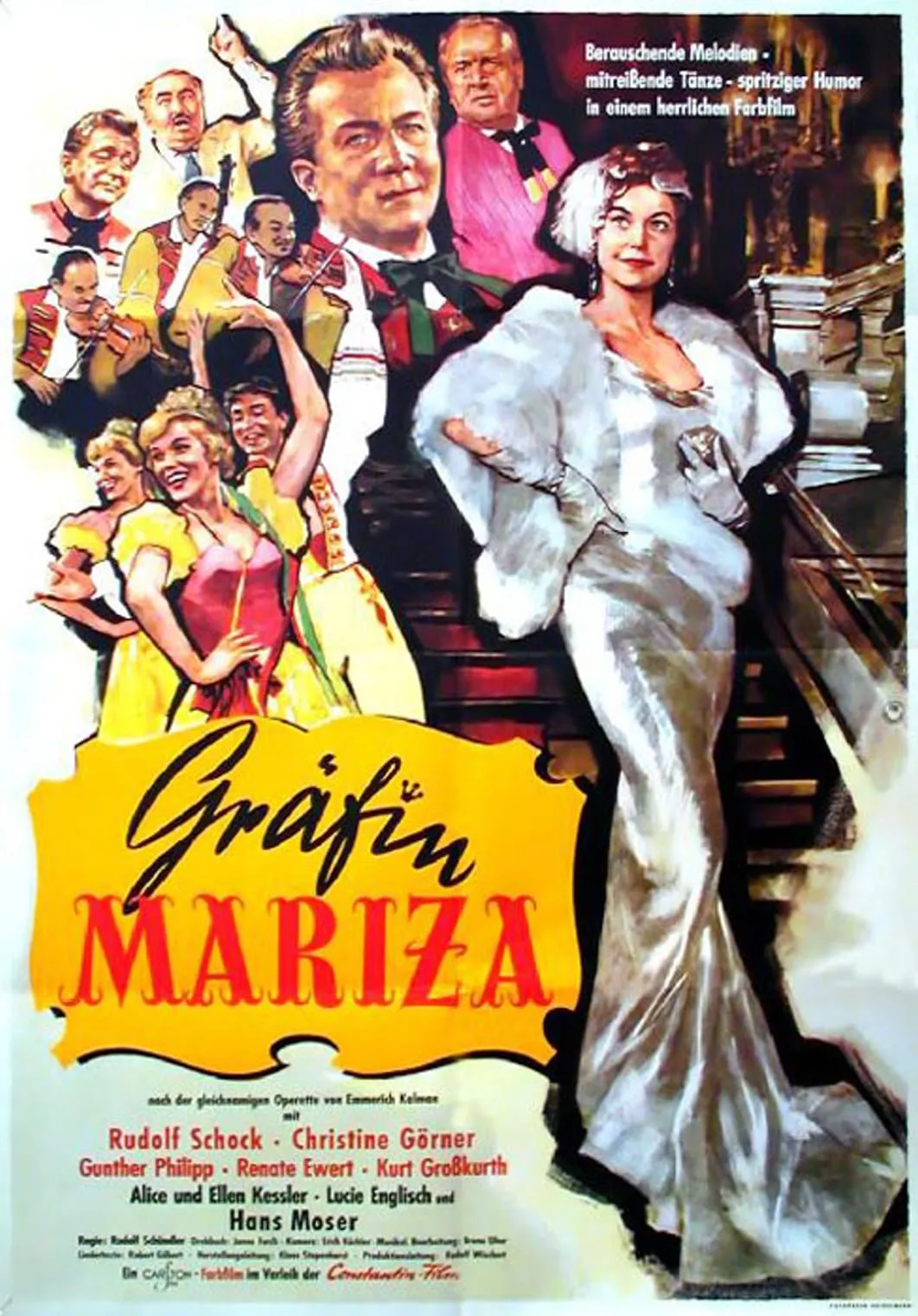 Gräfin Mariza poster