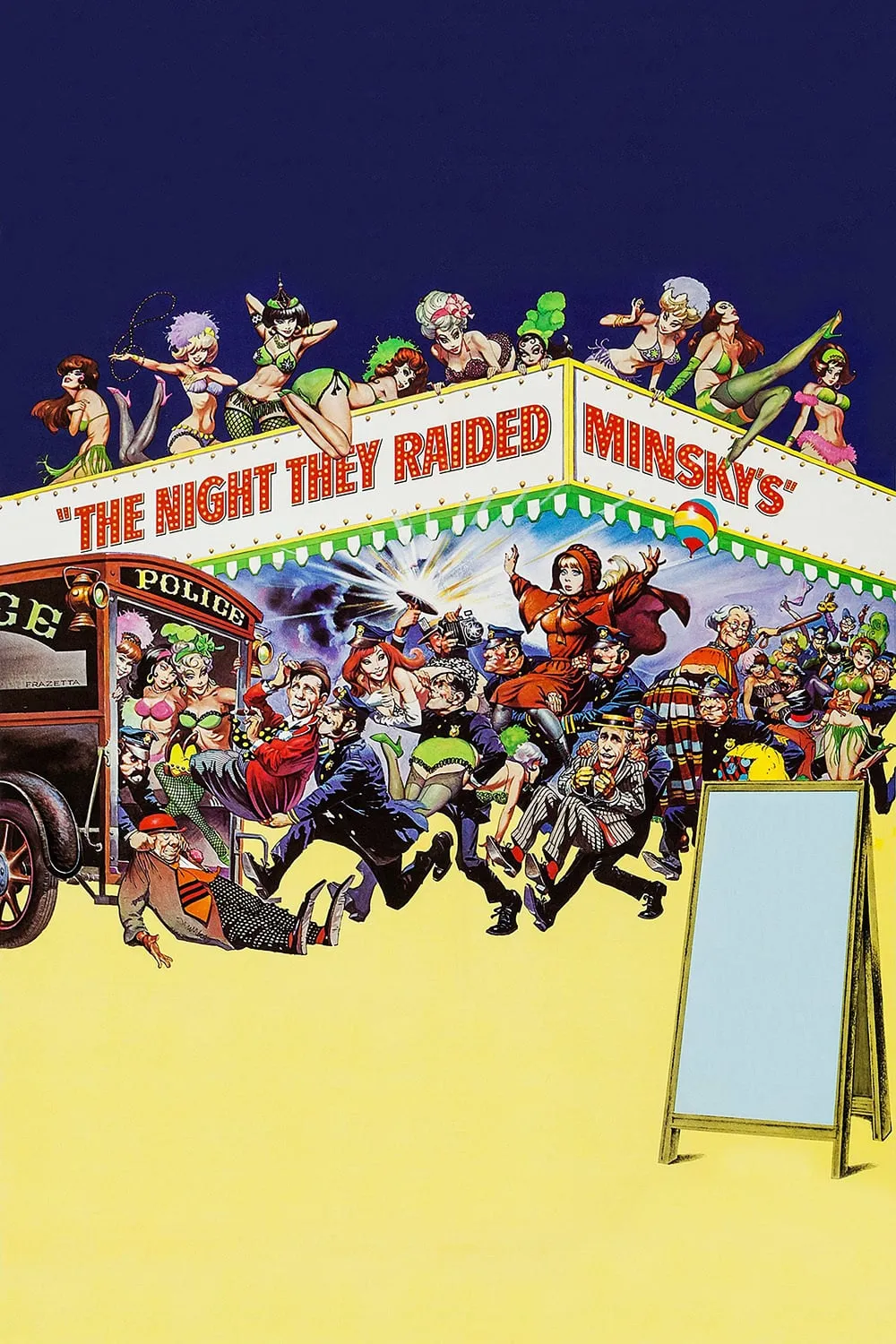 The Night They Raided Minsky's poster