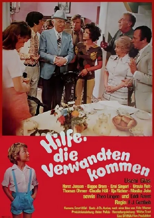 Hilfe, die Verwandten kommen poster