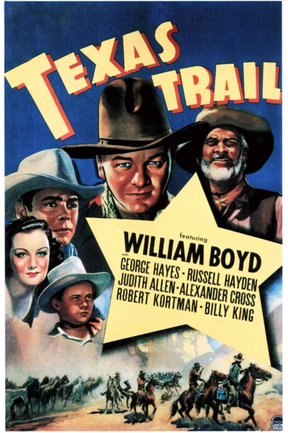 Texas Trail poster