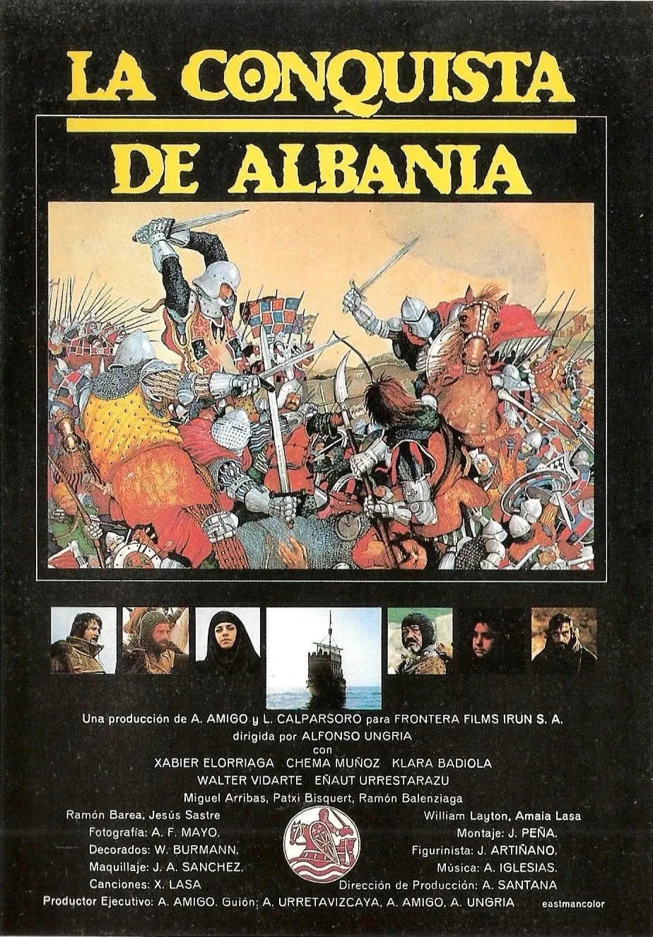 La Conquista de Albania poster