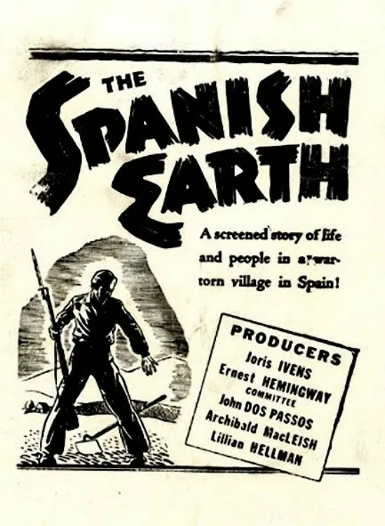 The Spanish Earth poster