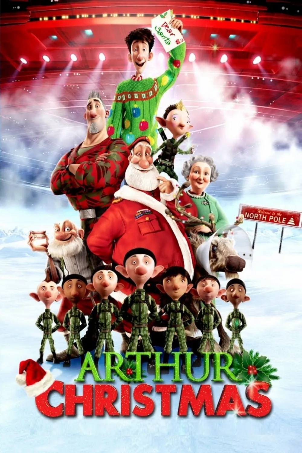 Arthur Christmas poster
