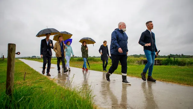 Frans Timmermans bezoekt Jan Arie Koorevaar en andere boeren