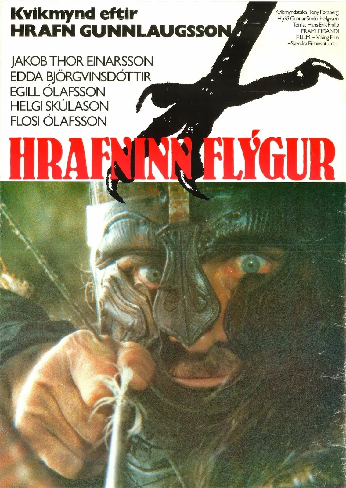 Hrafinn flýgur poster